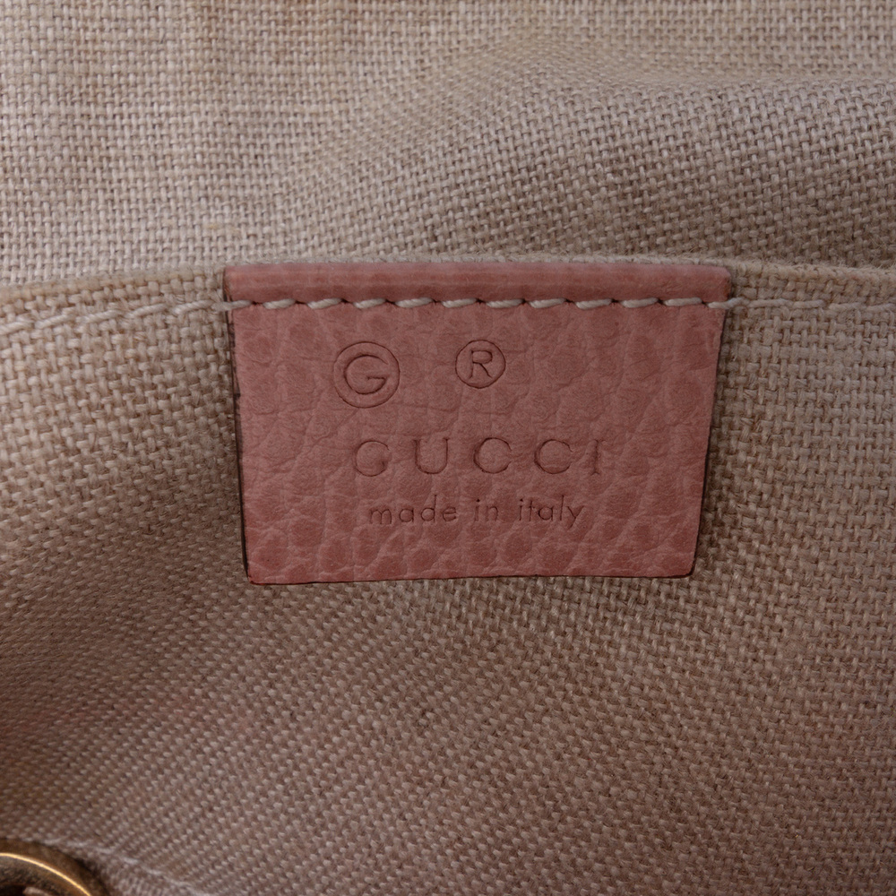 Pre-Loved Gucci Mini Leather GG Charm Dome Satchel - Picture 5 of 11